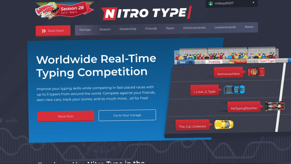 Nitro Type: Shaky Shaky