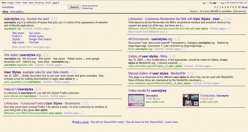 ◄Google Search - 2 column simplified (2009/09/12)►