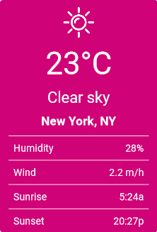 Cute Clouds Widget!