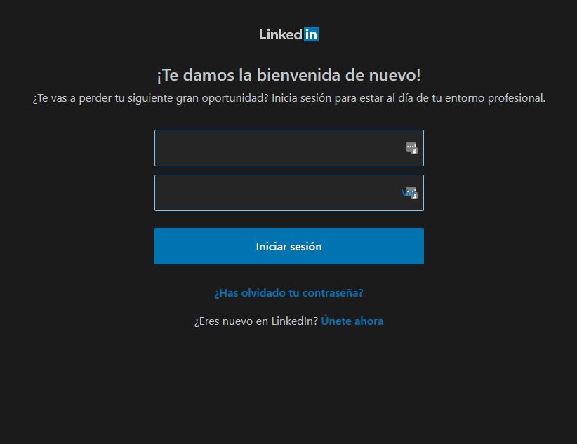 LinkedIn a Oscuras
