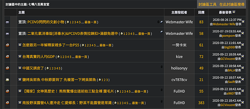 PCDVD - Font Rendering, Page Zoom and Dark Mode