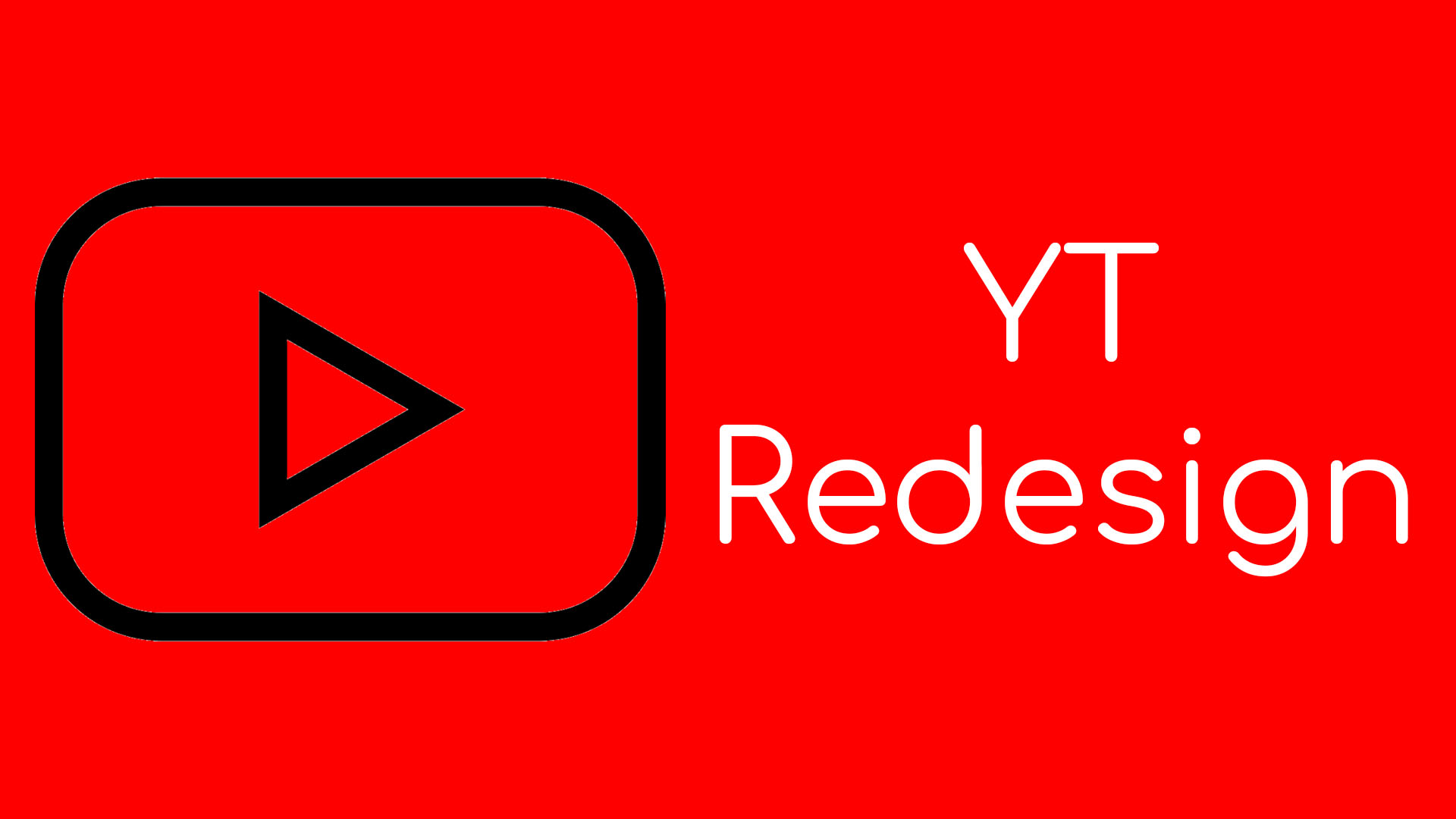 YouTube Redesign V2 (2021)