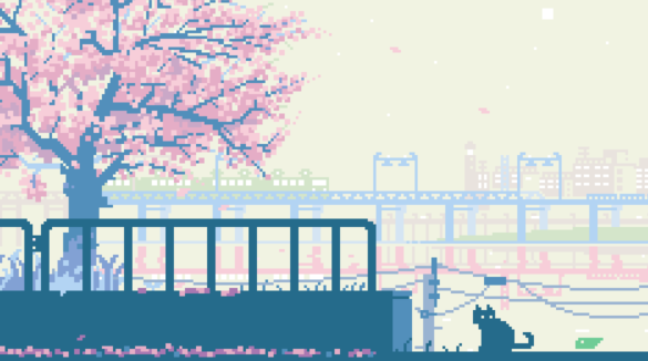 cherry blossom gif roblox