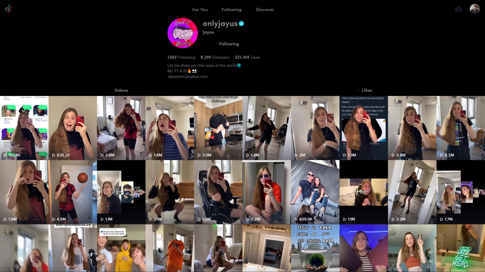 Tiktok Dark + Wide
