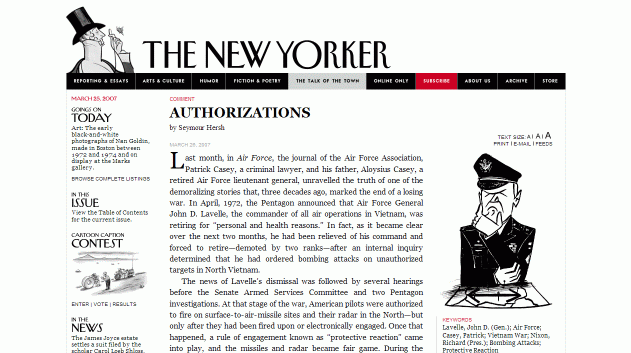 The New Yorker - CondéNet reader series
