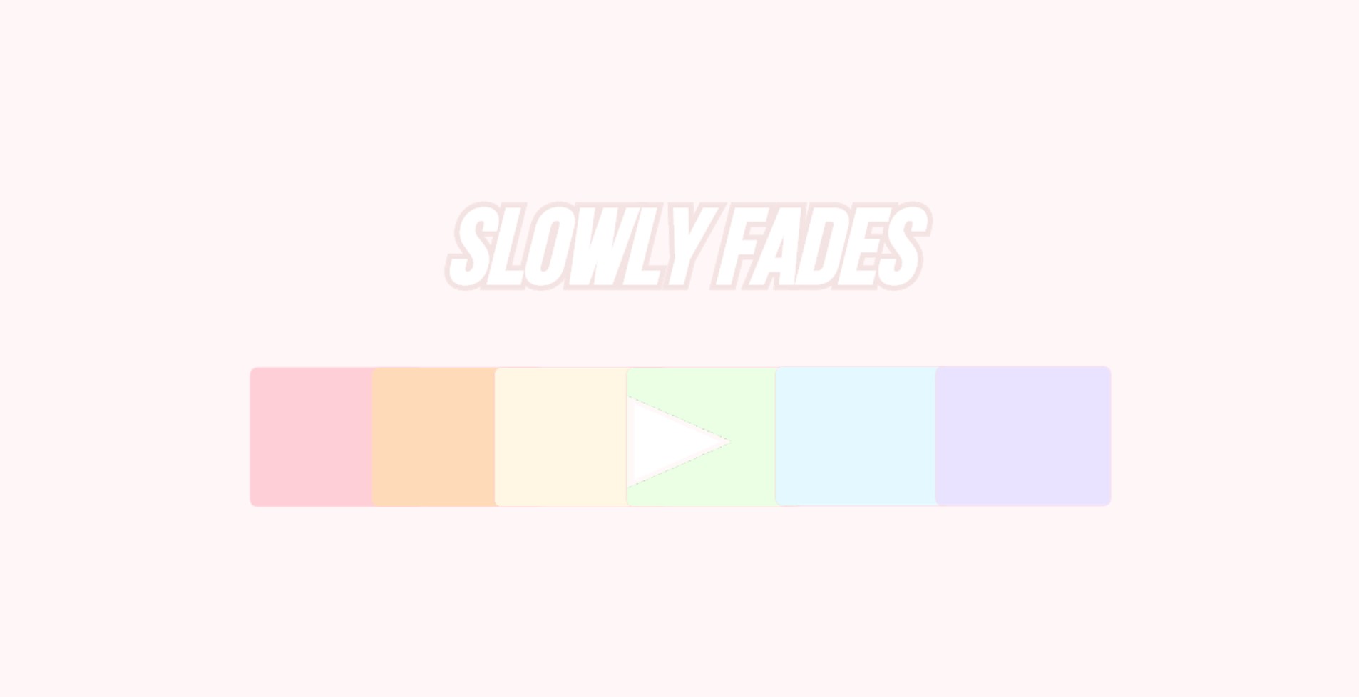 Pastel Rainbow Play Button For Roblox [READ DESC.]