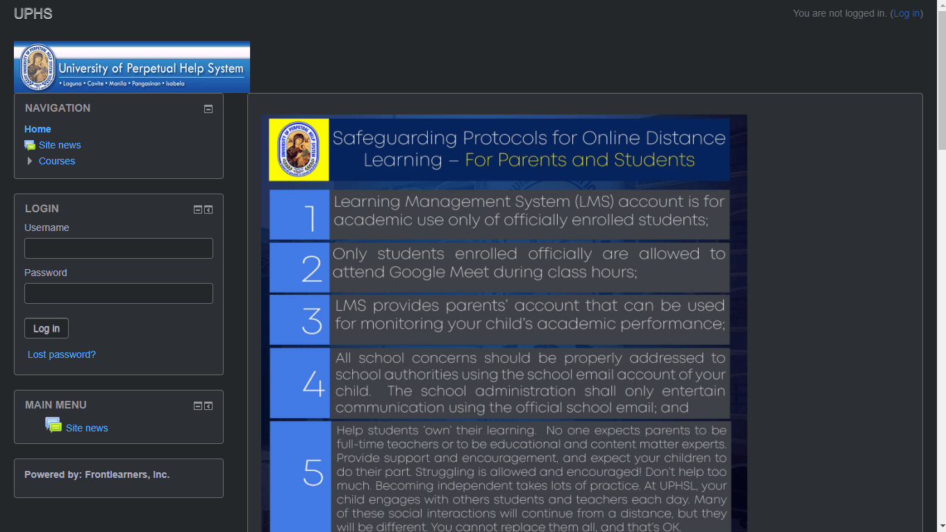 UPHB Moodle Dark Theme (v.0.5.1)(Released!)