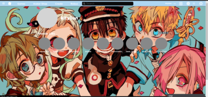 Toilet-bound Hanako-kun roblox theme wallpaper