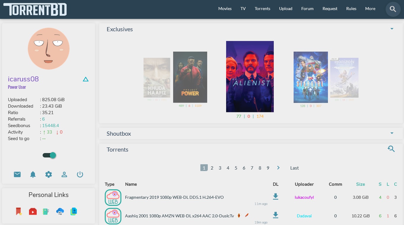TorrentBD Light Theme
