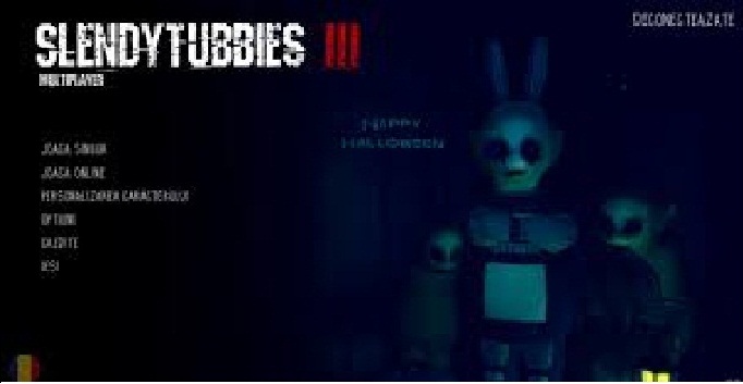 slendytubbies 3 menu for roblox