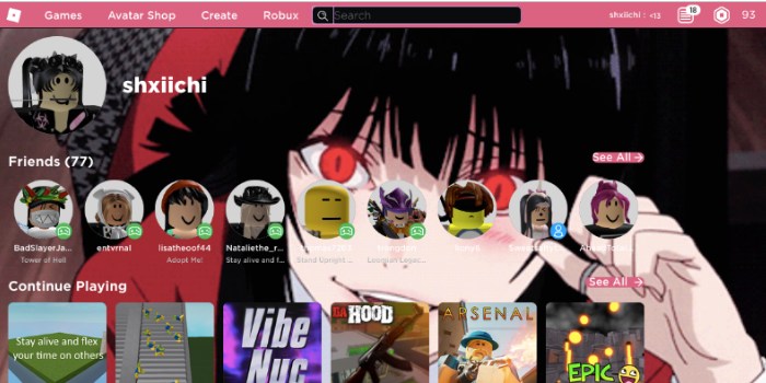 Kakagurui yumeko ROBLOX background