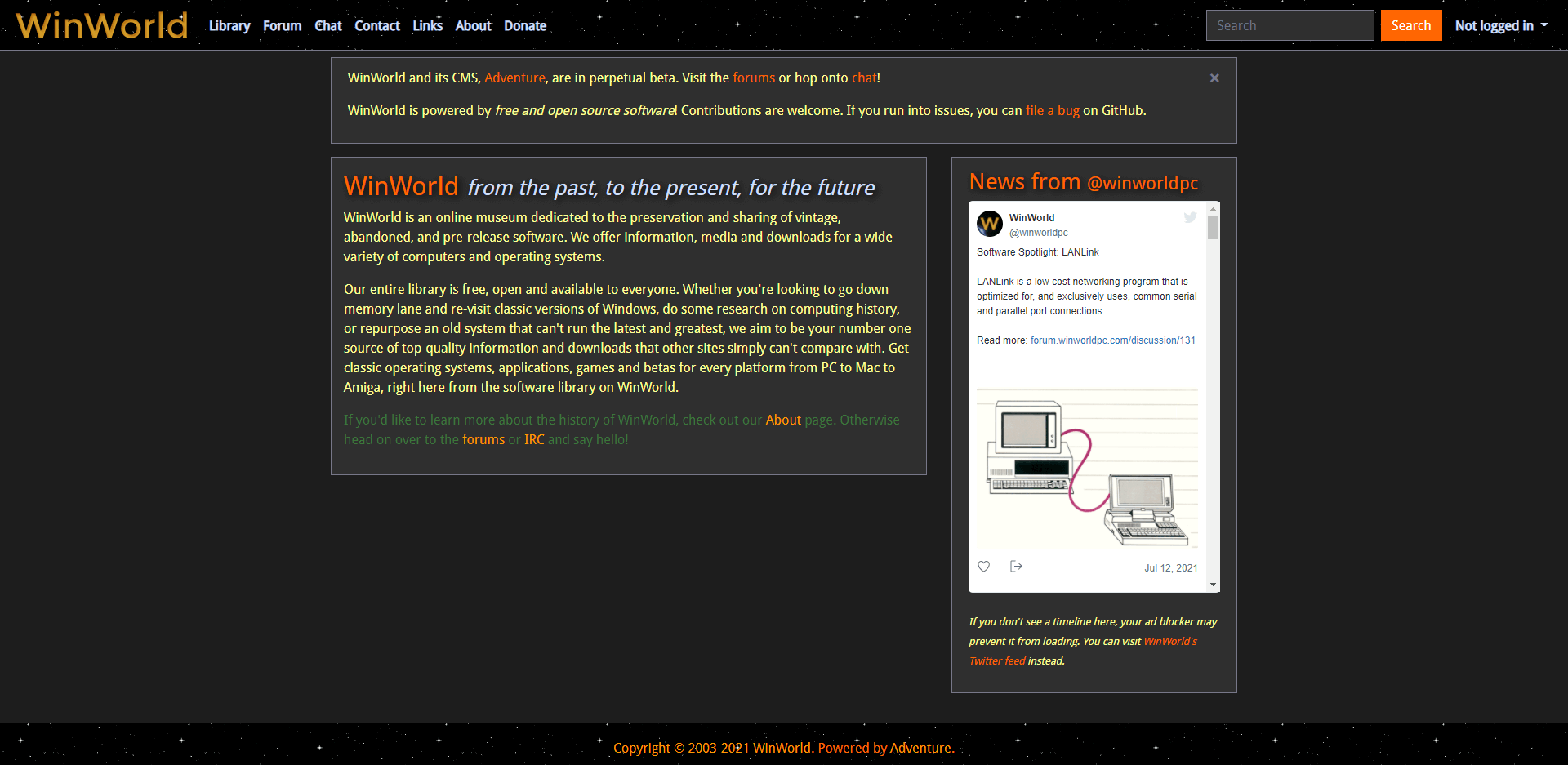 WinWorld Classic