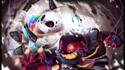 Sans and friend