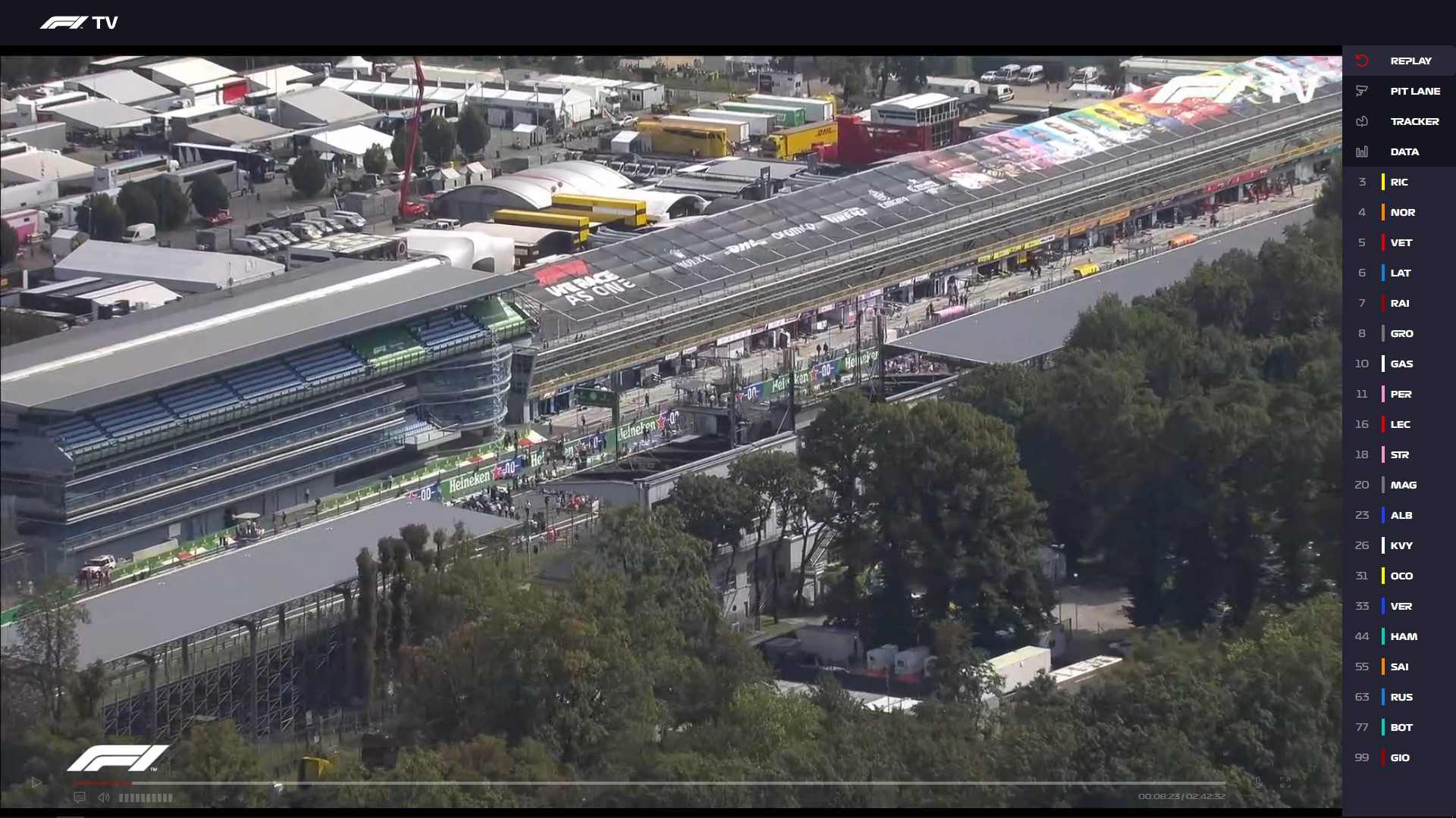 DamnitDom's F1TV Player UI Adjustments