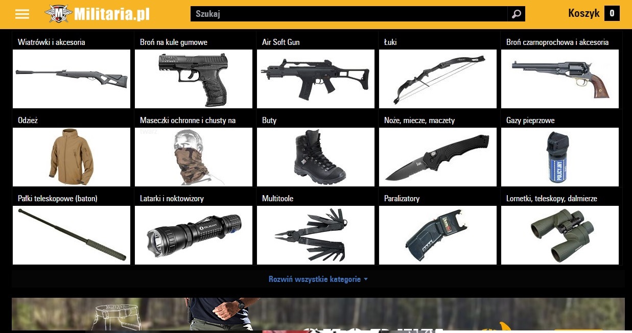 Militaria.pl Ciemny Styl
