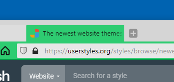 Vivaldi - Base domain highlighter (light theme)