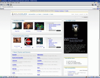 SoundClick.com Cleanup