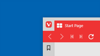 Vivaldi - Menu button spinner