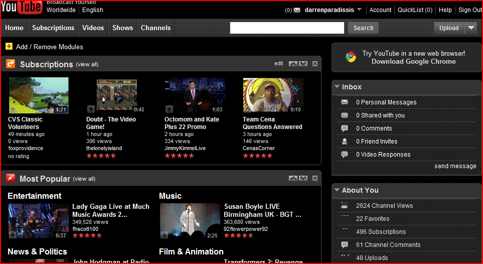 Youtube Black (2009) Perfect Style!