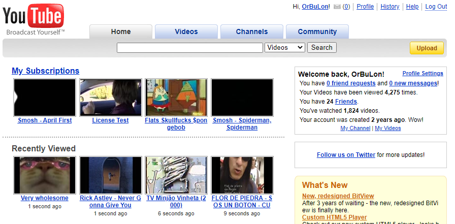 2007 Youtube Logo for BitView