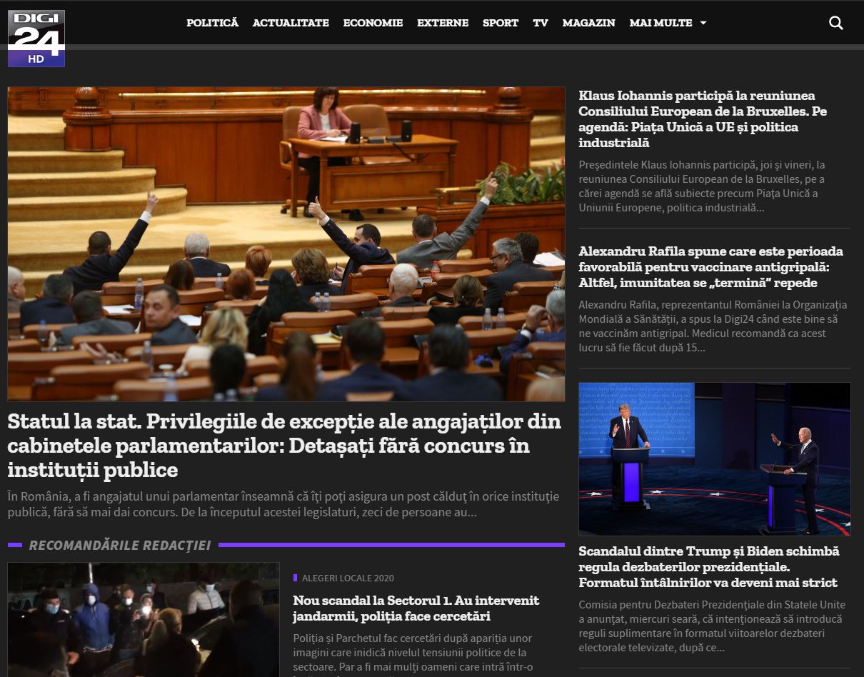 Digi24 Dark