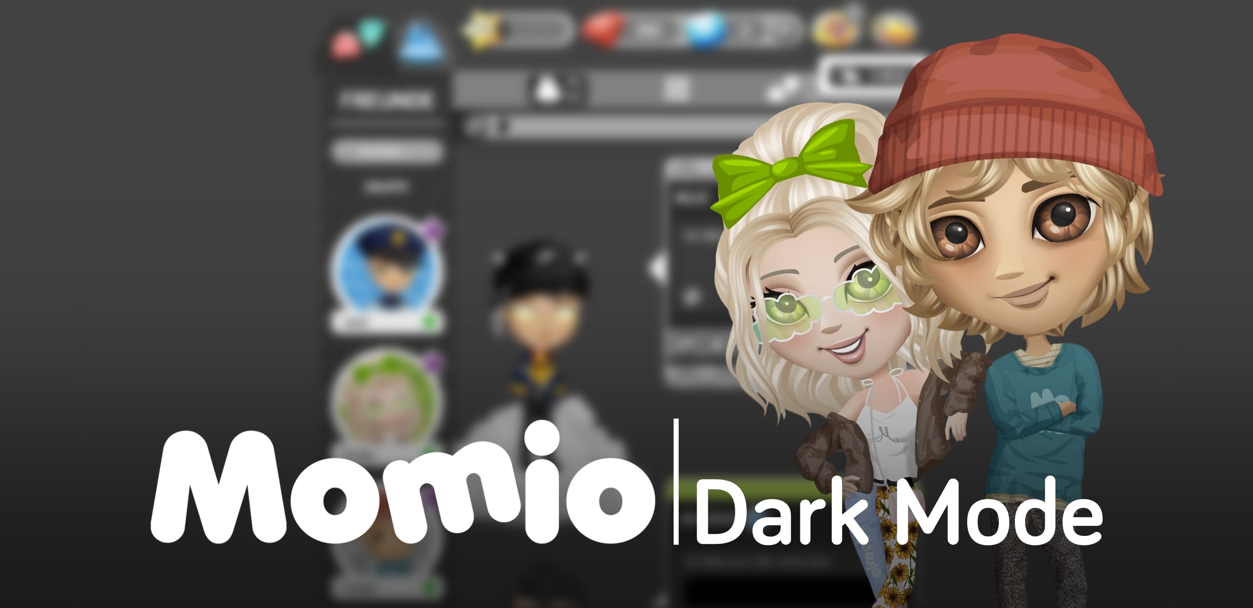 Momio Dark Mode