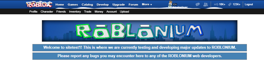 ROBLONIUM ROBLOX Holiday Theme