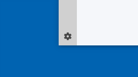 Vivaldi - Settings button zoomer