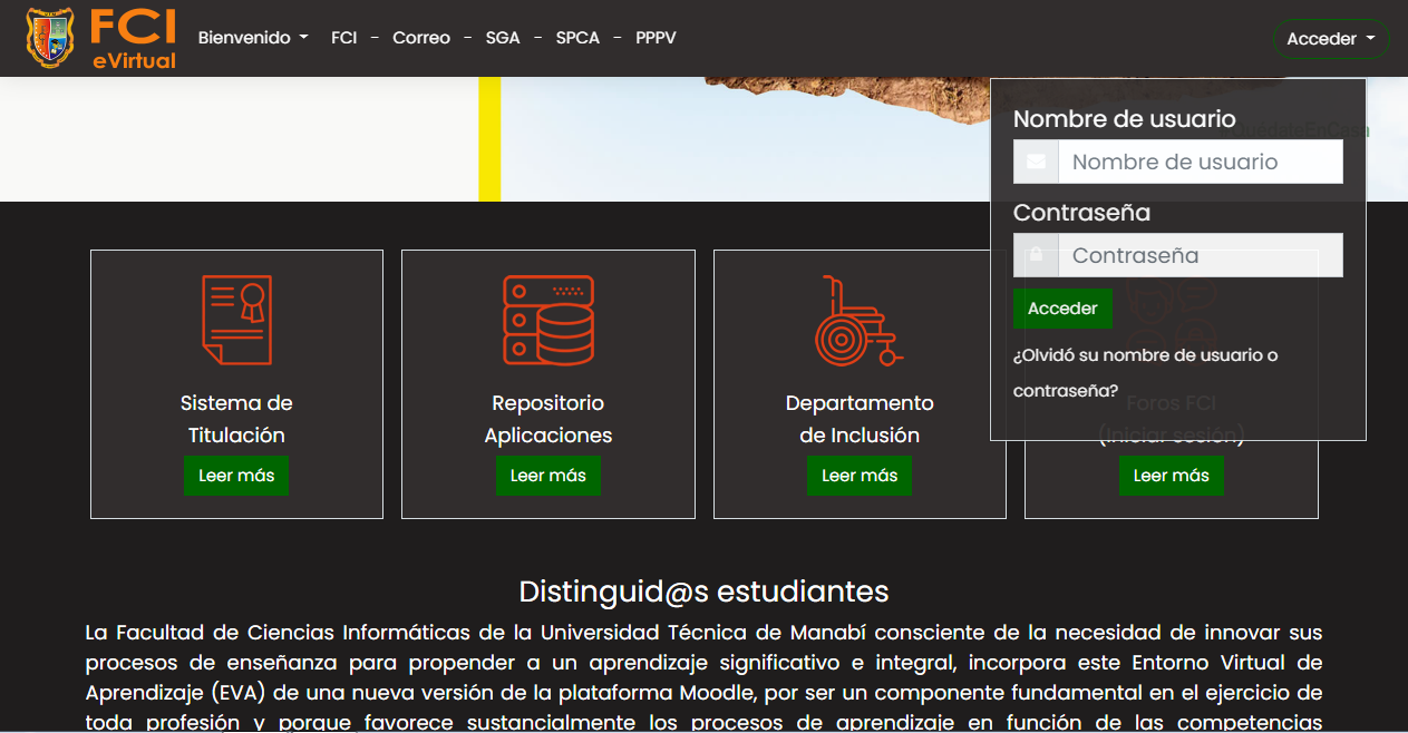 UTM - evirtual FCI