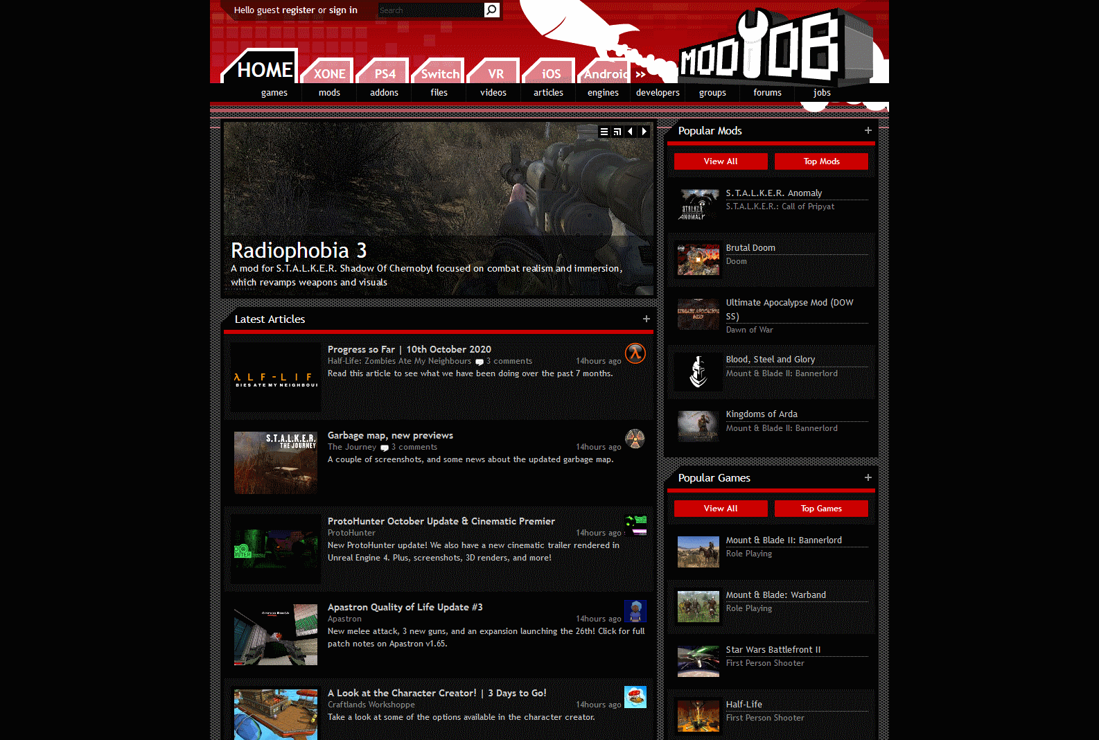 moddb.com - Darker Style