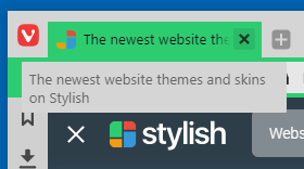 Vivaldi - Hide popup thumbnails