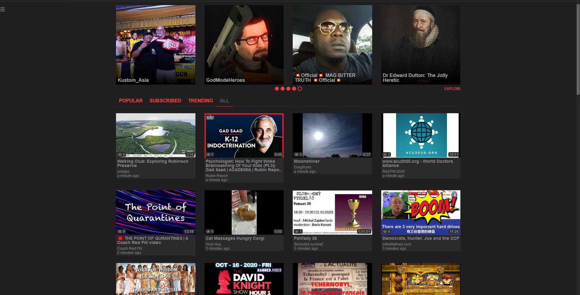 bitchute - clean and bigger video