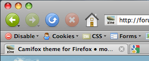 old: Camifox (2.0/Mac) Classic round tabs/toolbar
