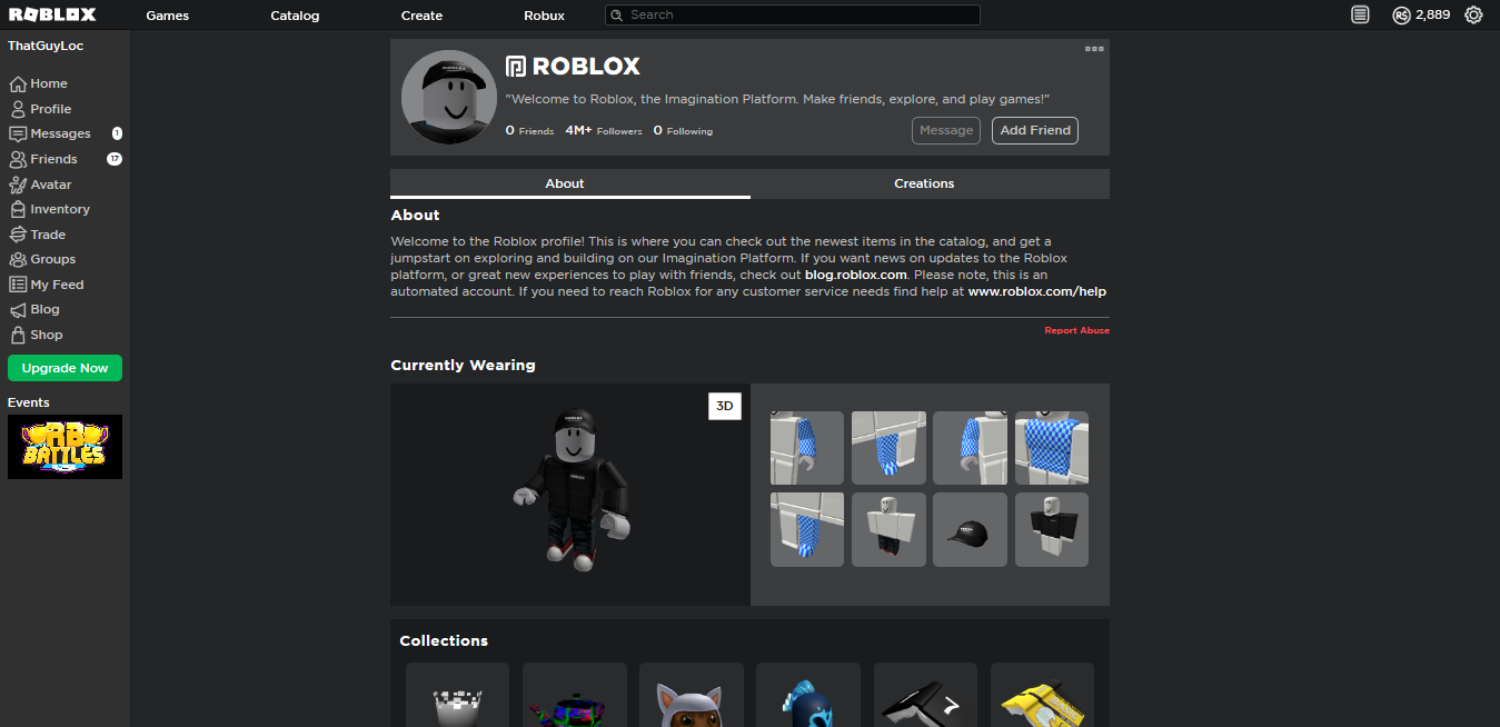Roblox Old Dark Theme 2.0
