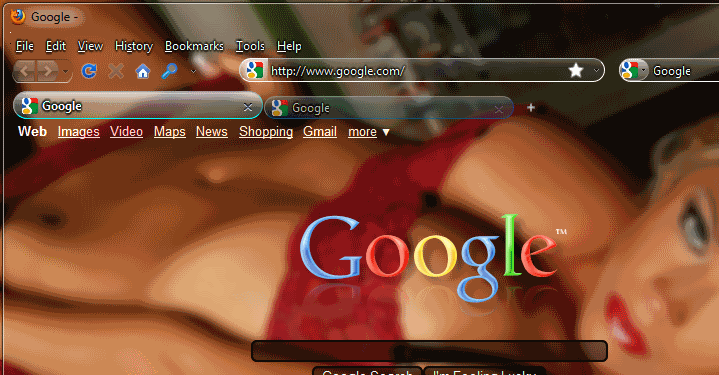 Glass every single part of firefox 3.5