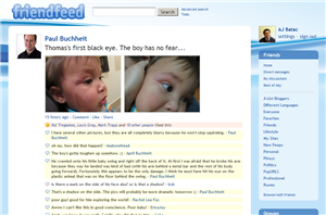 Cleaner FriendFeed w/ themes support
