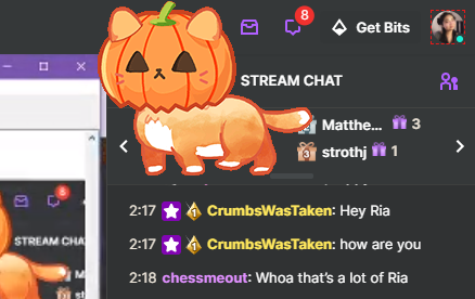 Twitch - Google Colab Kitty Style