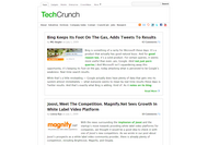 Compact TechCrunch (without comments)