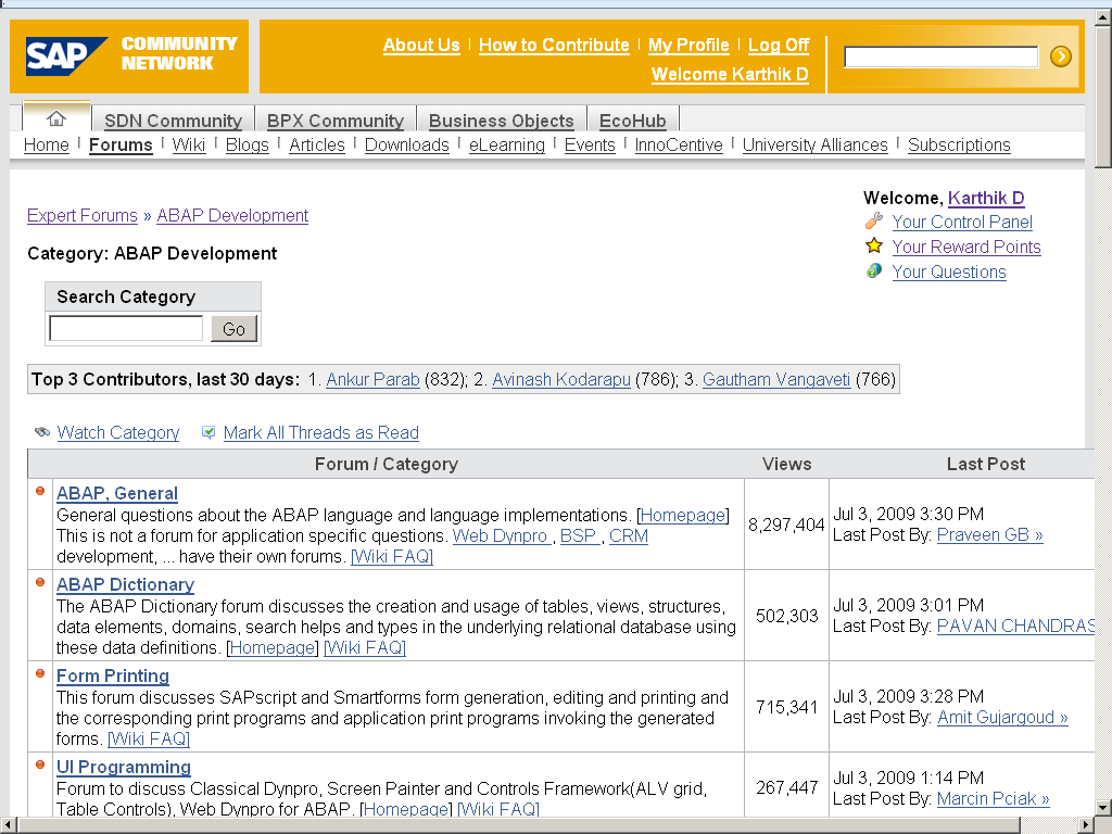 SDN Forum - Big Fonts