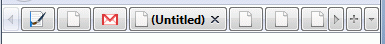 Tabs Buttoned