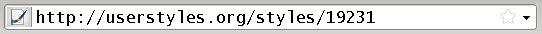 AwesomeBar - Use a monospaced font