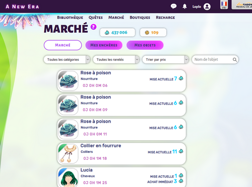 Eldarya NE [All Servers]  - Corrections Website