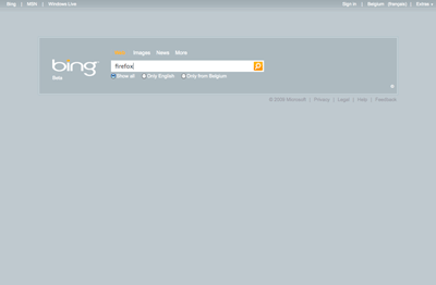 Bing - Remove background images and simplify
