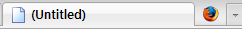 New Tab Button - Firefox icon