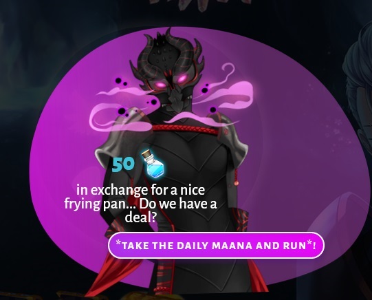 Eldarya NE - daily maana popup Ash