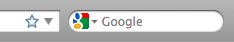 Camifox (Mac v3.6) Search bar: Show favicons