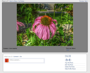 Facebook Photo Viewer: Dark Room