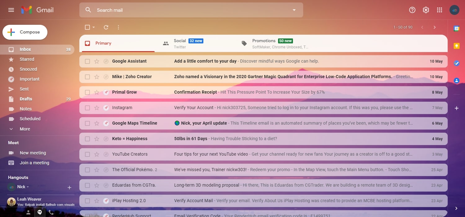 better gmail 2.0