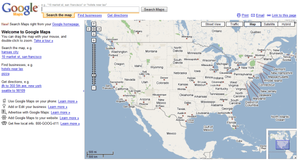 Google Maps Slim