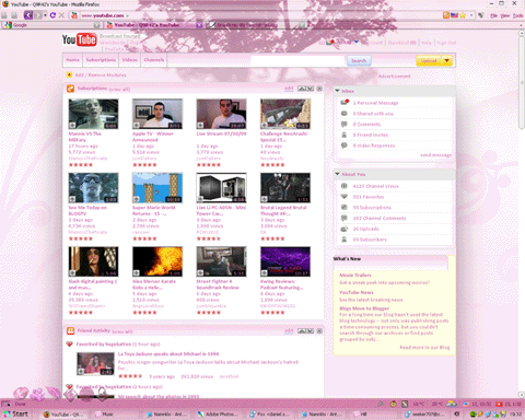 Sakura girly pink style (2009-07) v1.0